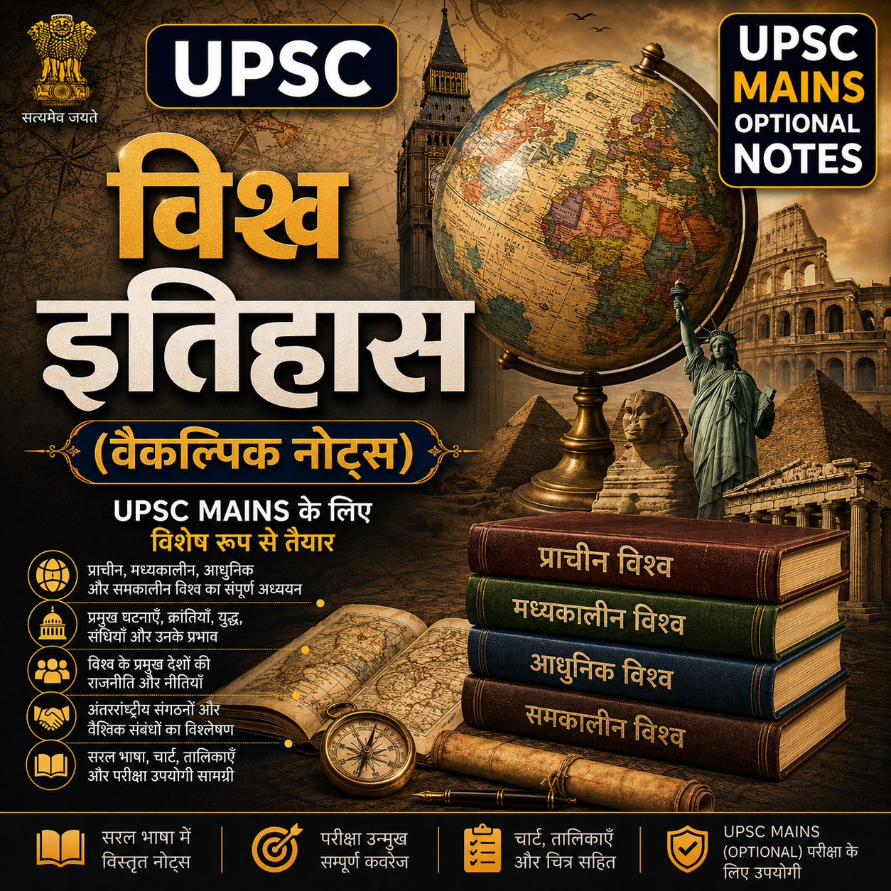 World History: History Optional Notes UPSC in Hindi | विश्व इतिहास ...